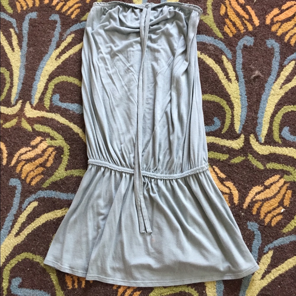 Pretty gray blu top